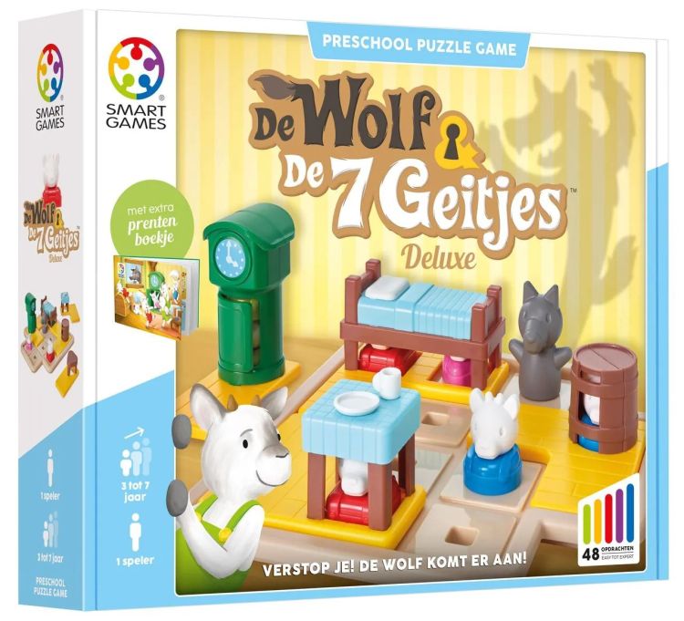 Smart Games De wolf en de 7 geitjes deluxe
