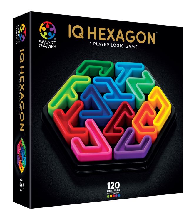 Smart Games IQ - Hexagon - 1 player logic game