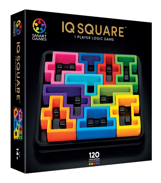 Smart Games IQ - Square - 1 player logic game