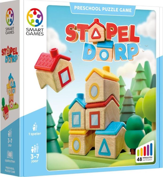 Smart Games Stapeldorp - puzzel spel