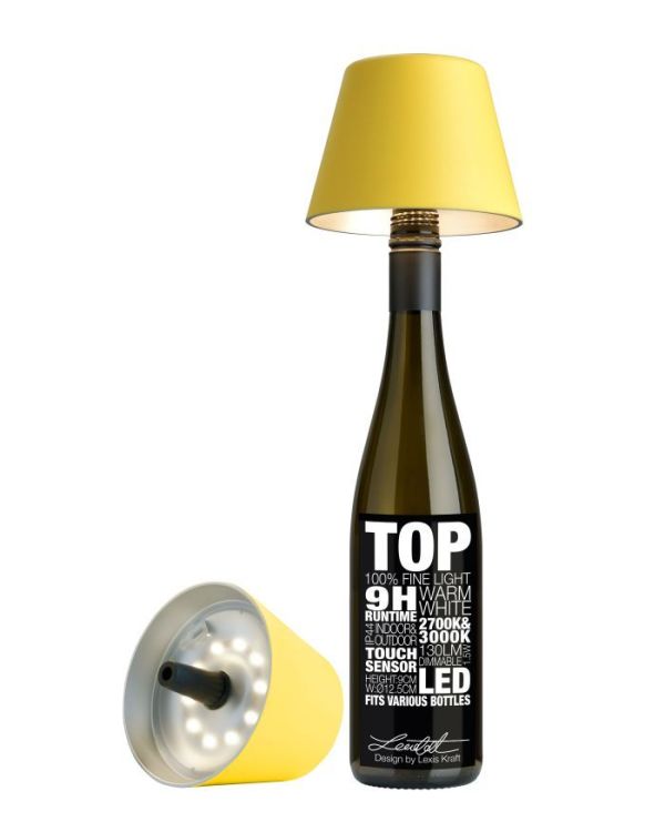 Sompex Tafellamp Top Geel