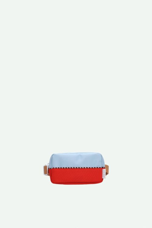 Sticky Lemon Heuptasje - small | colourblocking | zissou blue + red hat Sticky Lemon Heuptasje - small | colourblocking | zissou blue + red hat