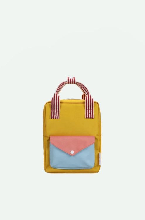 Sticky Lemon Rugzak - small | Envelope submarine yellow