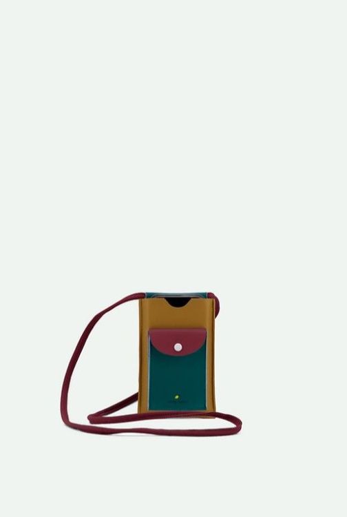 Sticky Lemon Telefoontasje XL | golden inventor green