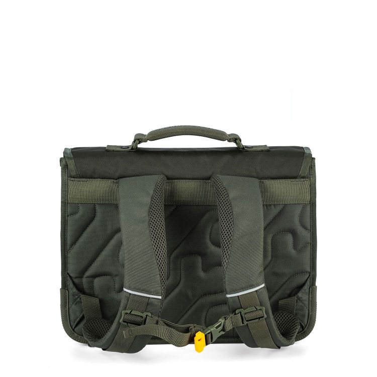 STONES and BONES Boekentas - Lotus - Dino Digest khaki