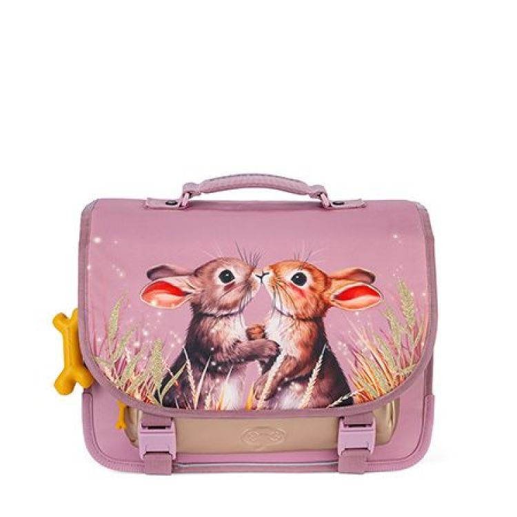 STONES and BONES Boekentas - Lotus - Twilight Bunnies lilac