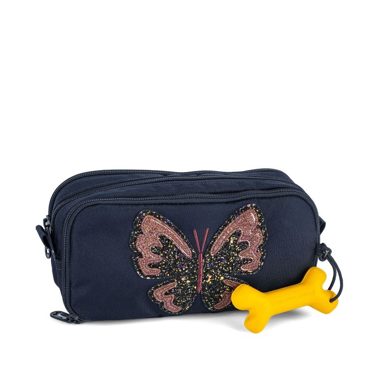 STONES and BONES Pennenzakken - Rowan 2.0 - Glitter Butterfly navy STONES and BONES Pennenzakken - Rowan 2.0 - Glitter Butterfly navy