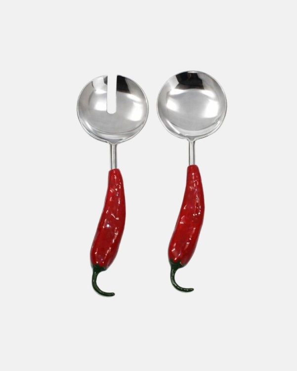 Studio Noticed Salade bestek - Red pepper Studio Noticed Salade bestek - Red pepper