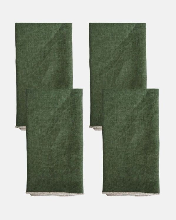 Studio Noticed Servetten - Groen - set van 4