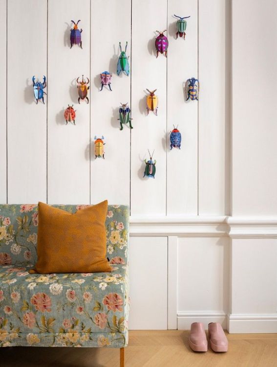 Studio Roof Wall art - Coccinelle Rouge