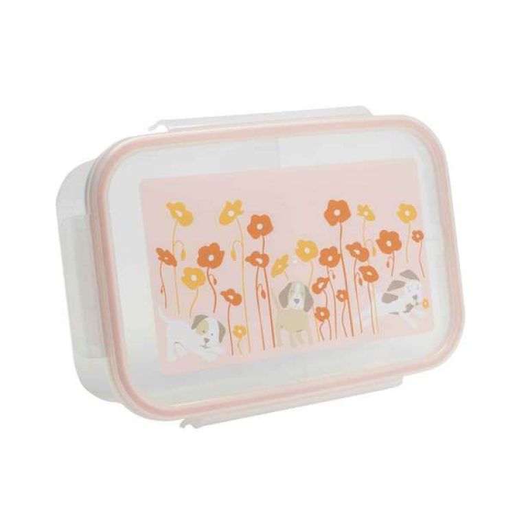 Sugarbooger Lunchbox - Puppies & Poppies
