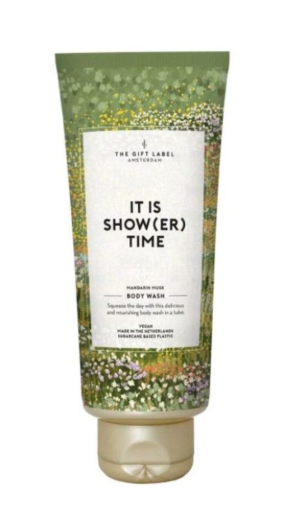 The Gift Label Body wash tube - It is show(er) time