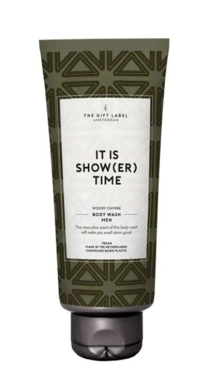 The Gift Label Body wash tube - It is show(er) time - men