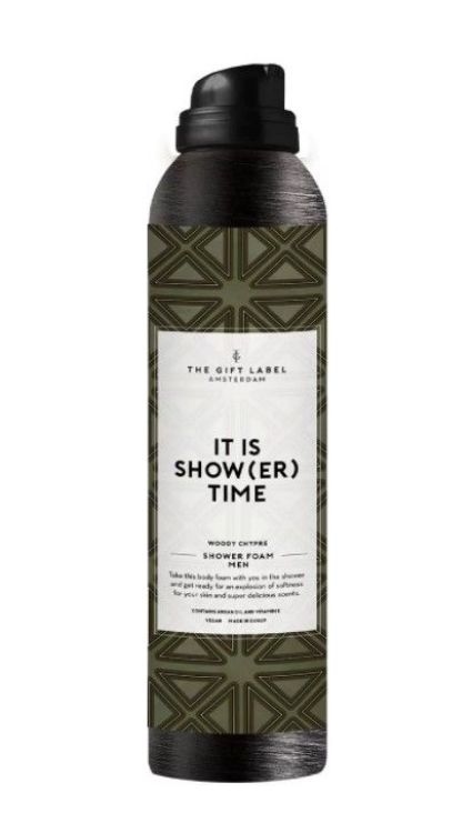 The Gift Label Doucheschuim - It is show(er) time - men