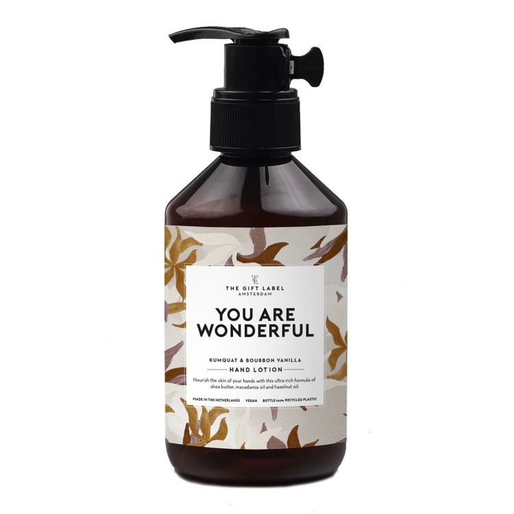 The Gift Label Hand lotion - You are wonderful The Gift Label Hand lotion - You are wonderful