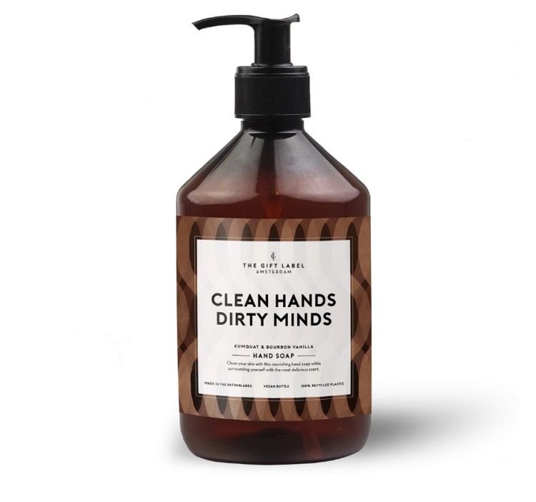 The Gift Label Handzeep - Clean hands dirty minds