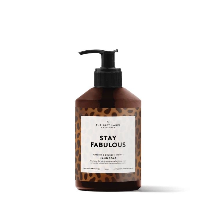 The Gift Label Handzeep - Stay fabulous