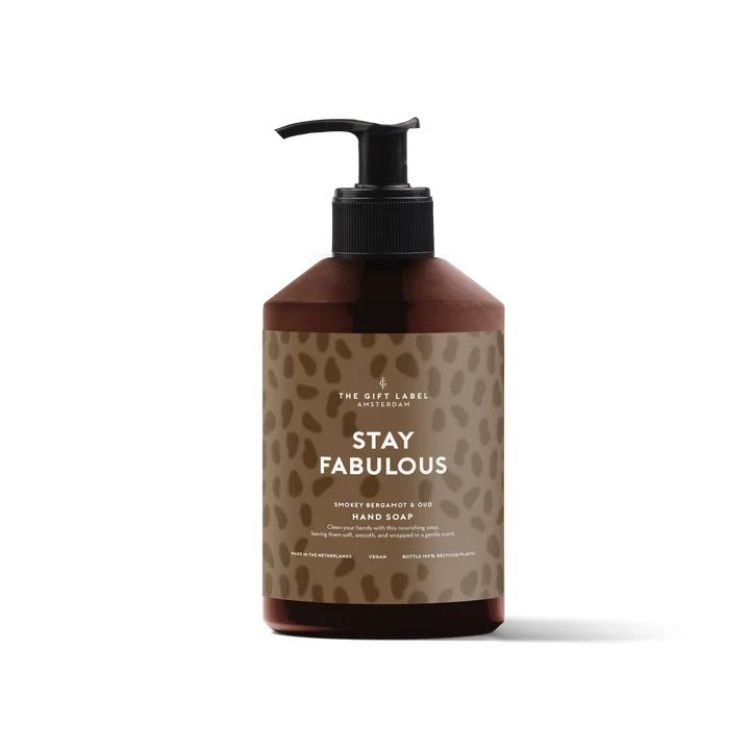 The Gift Label Handzeep - Stay Fabulous