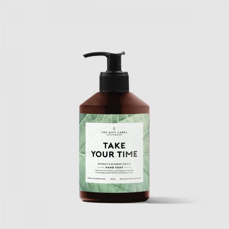 The Gift Label Handzeep - Take your time