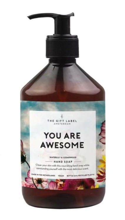 The Gift Label Handzeep - You are awesome