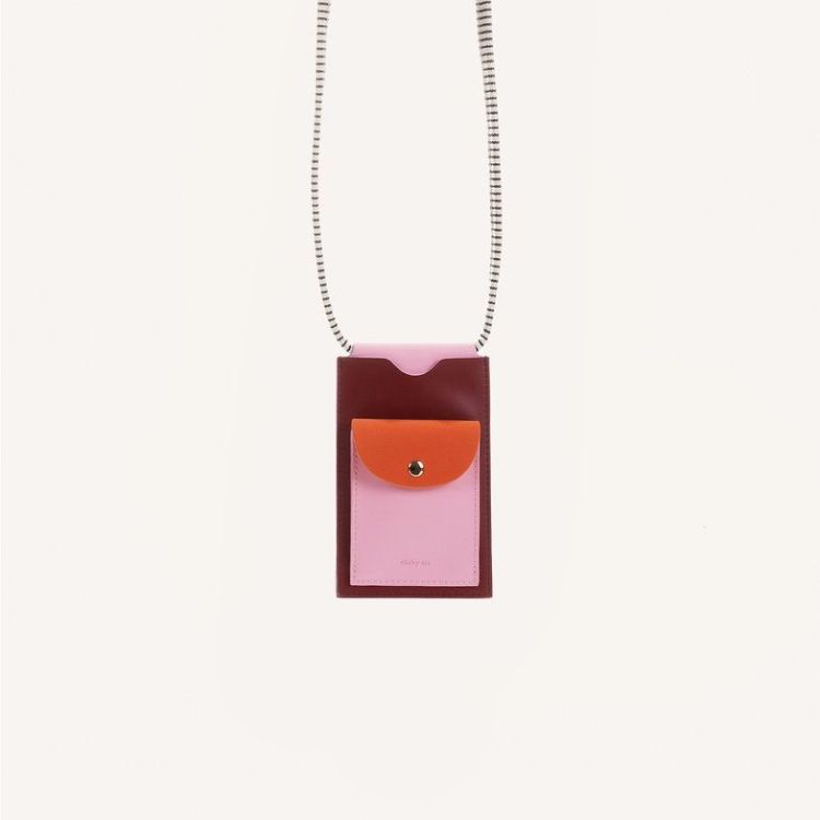 The Sticky Sis Club Phone pouch | coloré | cherry red + dolce pink + arancia orange