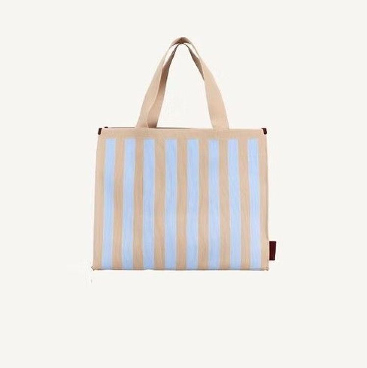 The Sticky Sis Club Shopper | knitted stripes | Marzipan + Sky