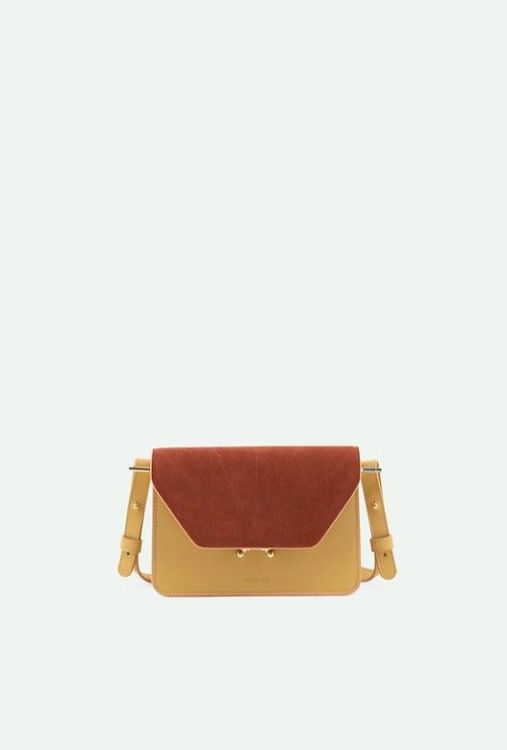 The Sticky Sis Club Shoulder bag | coloré | madeleine beige + croissant brown