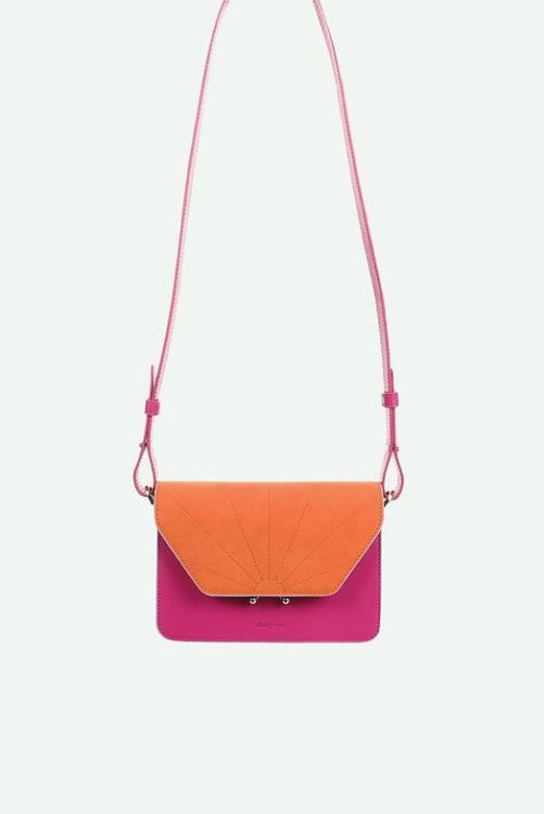 The Sticky Sis Club Shoulder bag | il sole | positano purple + arancia orange