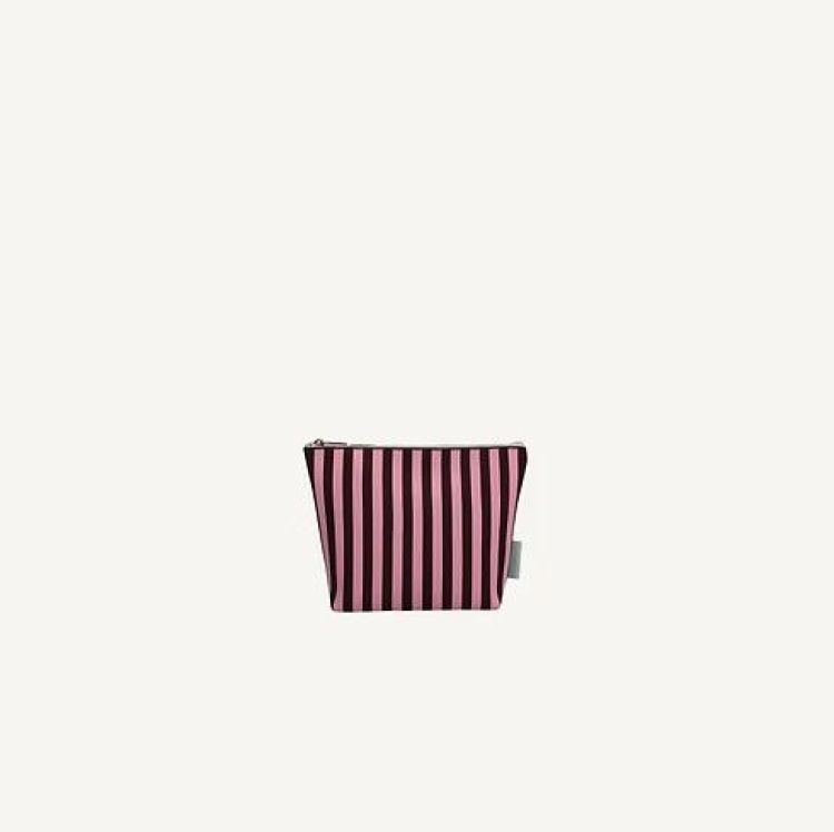 The Sticky Sis Club Toilettas | Knitted Stripes | Chocolate + Bubblegum