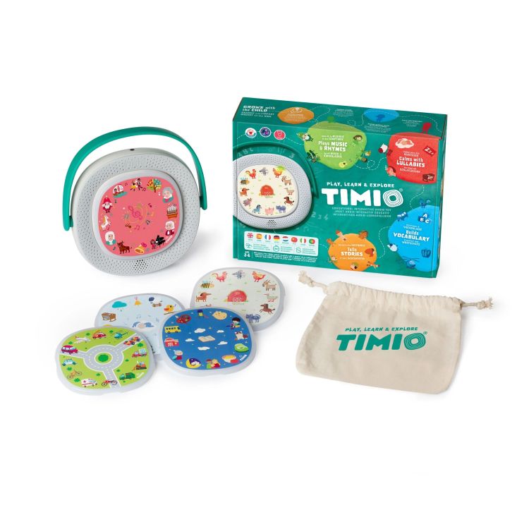 Timio Starterset - Audiospeler met 5 magnetische disks