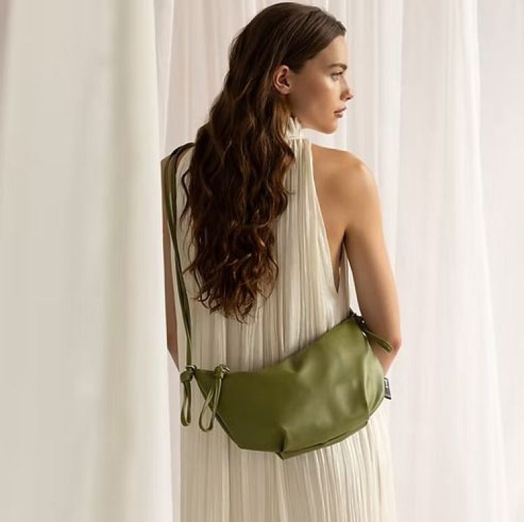 TINNE+MIA Cross body bag - Berber - Peat Moss