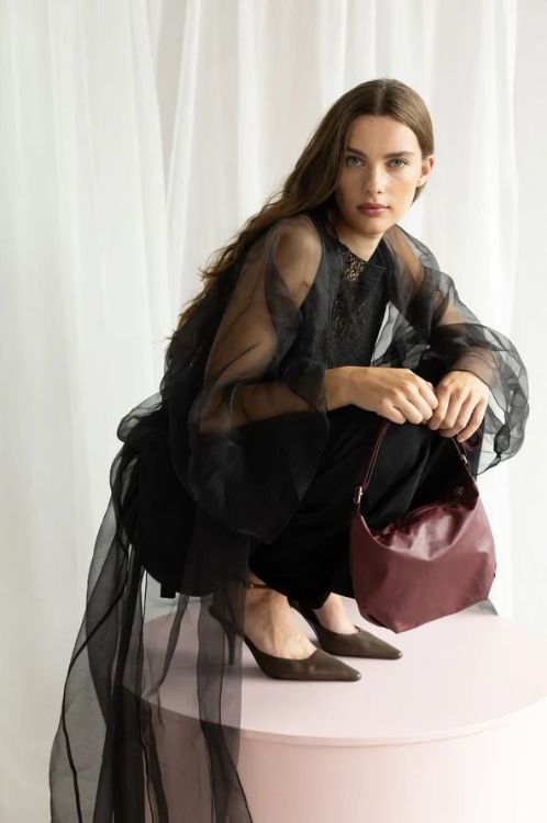 TINNE+MIA Cross body bag - New Maroon