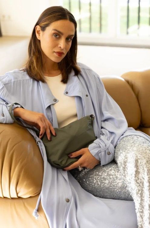 TINNE+MIA Cross body bag - Olive Night