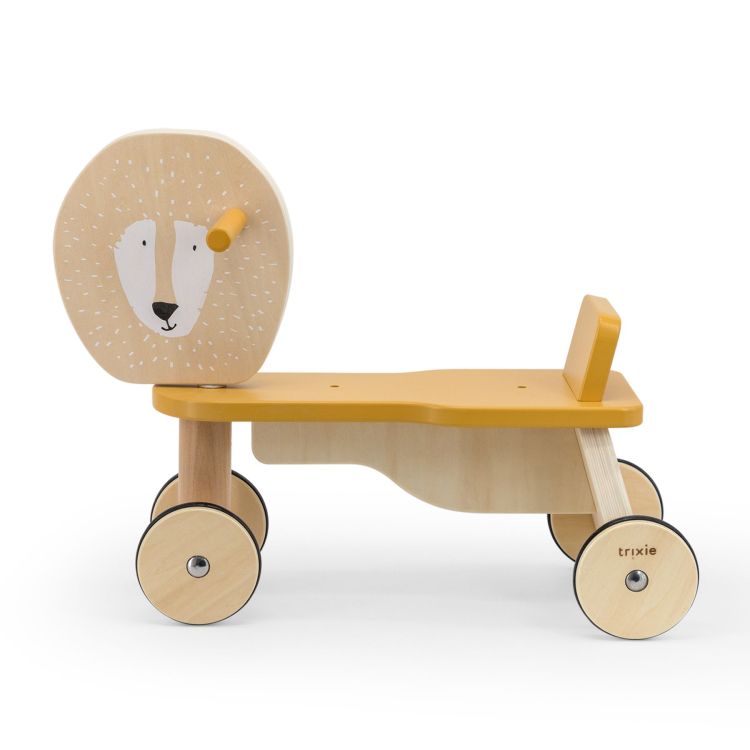 Trixie Houten fiets met 4 wielen - Mr. Lion