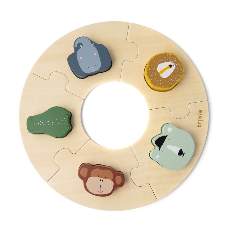 Trixie Houten ronde puzzel