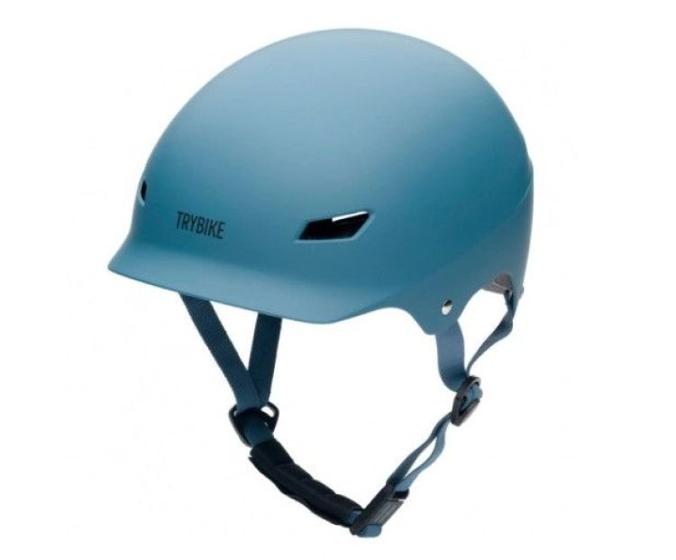 Trybike Helm - Vintage blauw - S/M