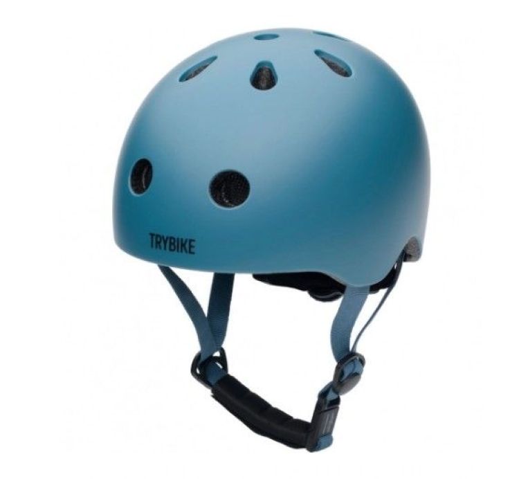 Trybike Helm - Vintage blauw - XS