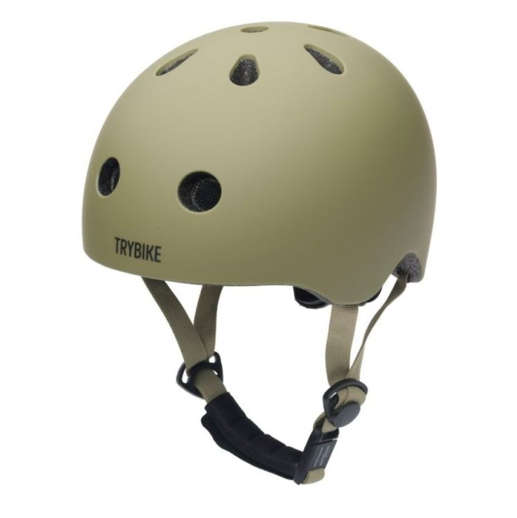 Trybike Helm - Vintage groen - XS
