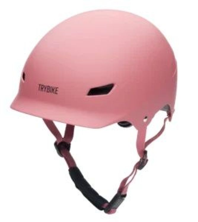 Trybike Helm - Vintage roos - S/M