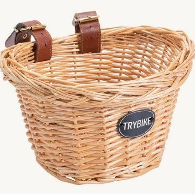Trybike Rieten fietsmandje