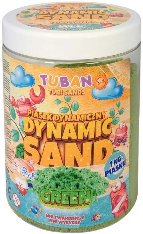 Tuban Dynamic sand - Green 1kg