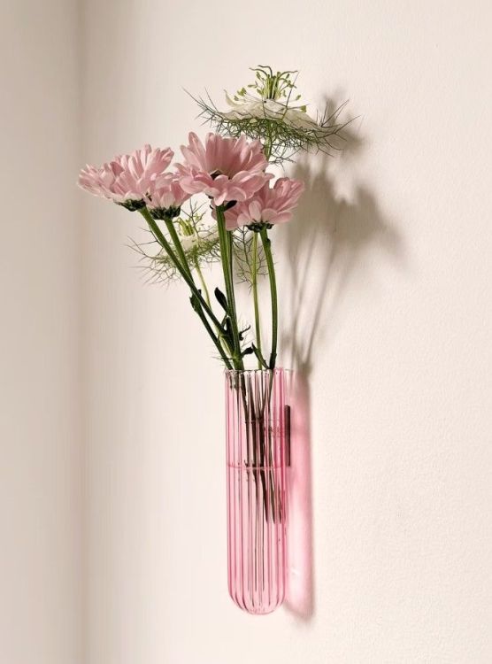 Walleaf Muurdecoratie - Roze Ribbed - 1-pack