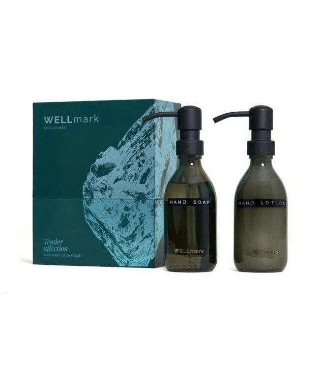 Wellmark Giftset - Tender affection (Handzeep/handlotion) Wellmark Giftset - Tender affection (Handzeep/handlotion)