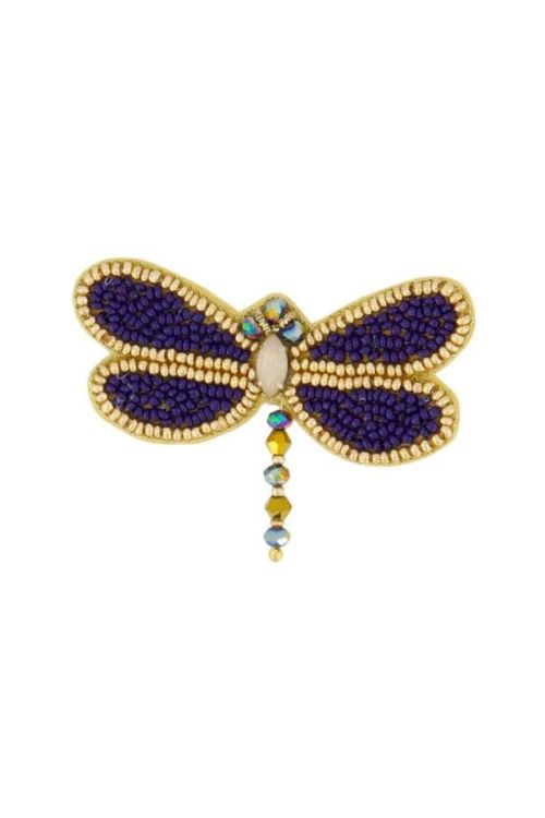 Zusss Broche - Libelle - Night blue