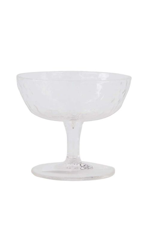 Zusss Coupe glas - Hart - Transparant