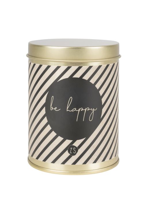 Zusss Geurkaars in blik - Be happy