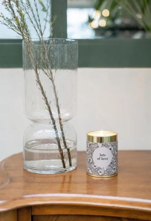 Zusss Geurkaars in blik - Lots of love