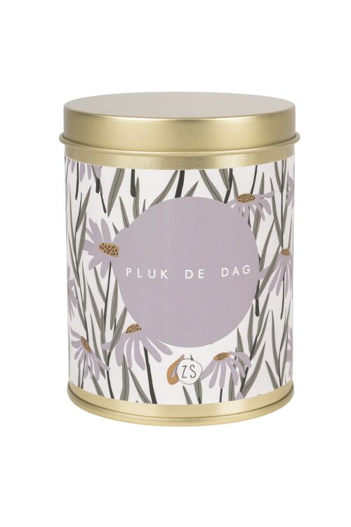 Zusss Geurkaars in blik - Pluk de dag