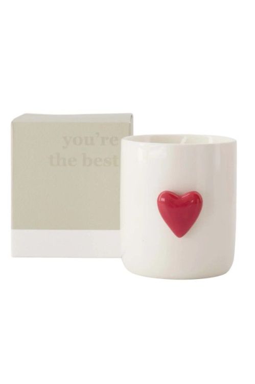 Zusss Geurkaars in doosje - Youre the best - lichtgroen/fuschia/wit