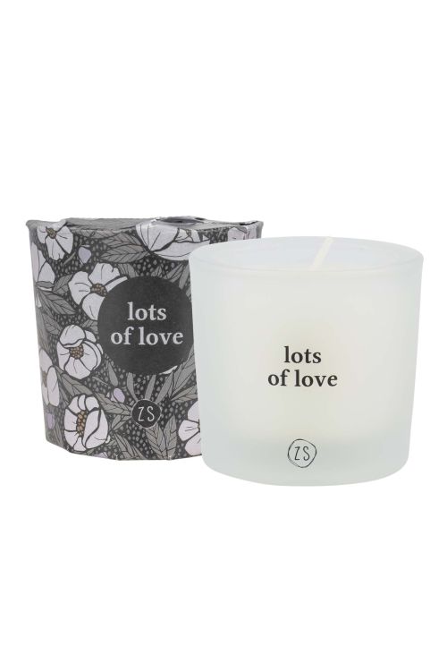 Zusss Geurkaars in wikkel - Lots of love